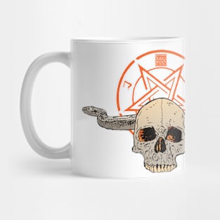 Halloween Skull and snakes Mug